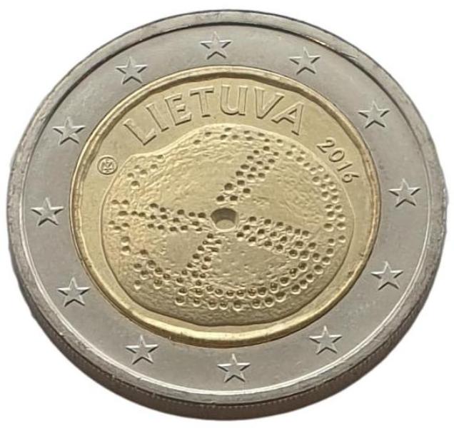 Lituanie - 2 euros 2016, non circulée