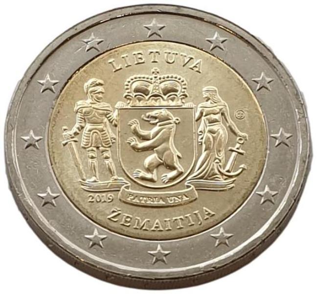 Lituanie - 2 euros 2019 B, non circulée