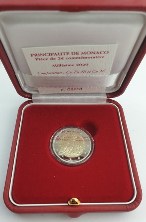 Monaco - 2 euros 2020, non circulé, épreuve
