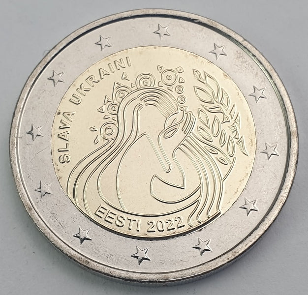Estonie - 2 euros 2022 B, non circulée