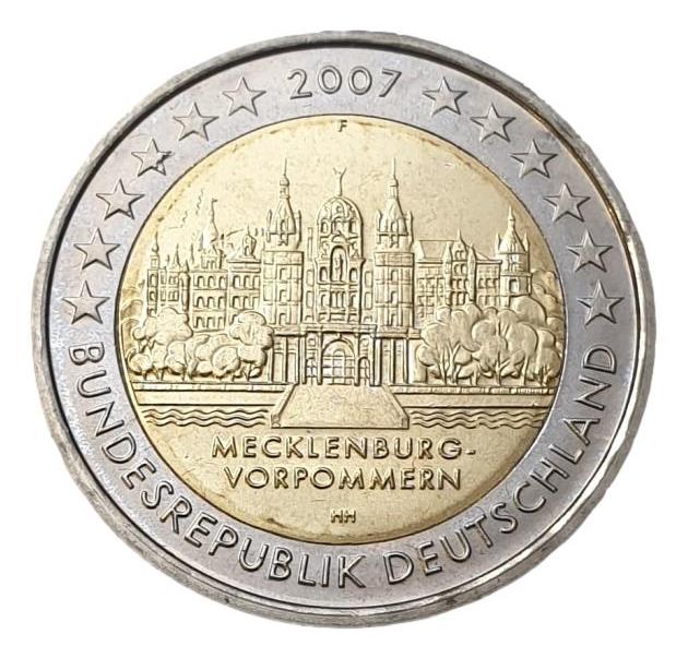 Allemagne - 2 euros 2007 F, non circulé