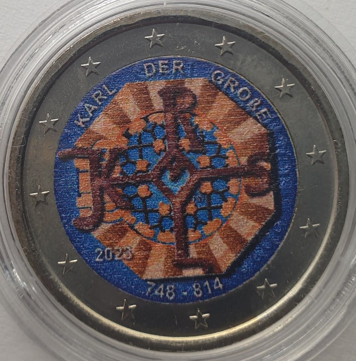 Allemagne - 2 euros 2023 B, couleur, non circulée