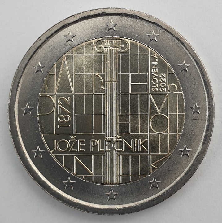 Slovénie - 2 euros 2022, non circulée