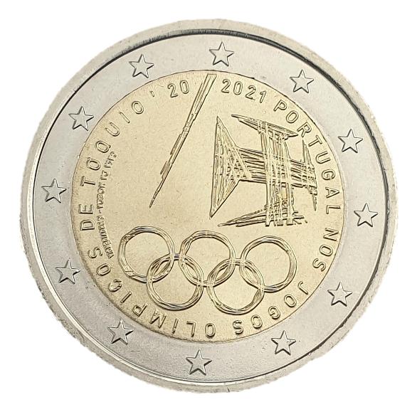 Portugal - 2 euros 2021 B, non circulé