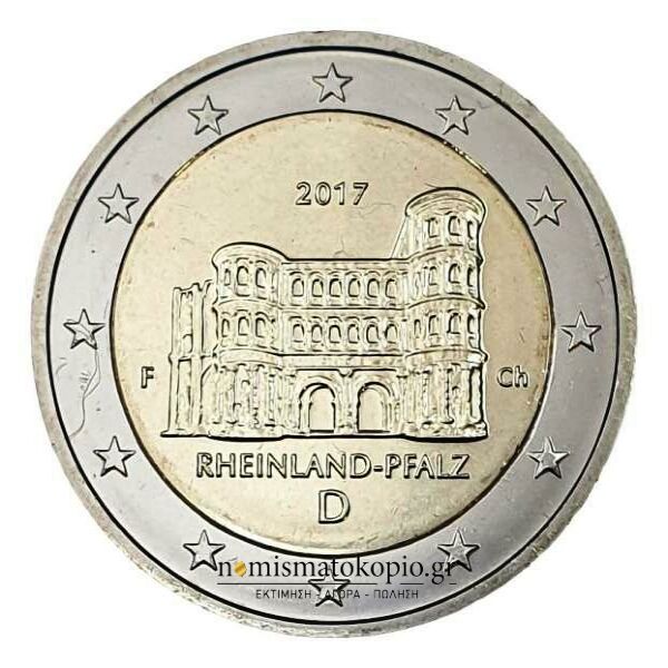 Allemagne - 2 euros 2017 F, non circulé
