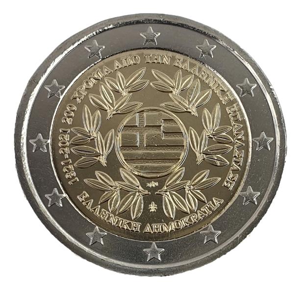 Grèce - 2 euros 2021, non circulée