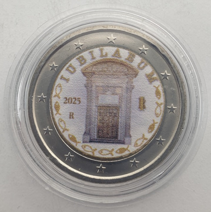 Italie - 2 Euro 2025, Jubilé, Coloré