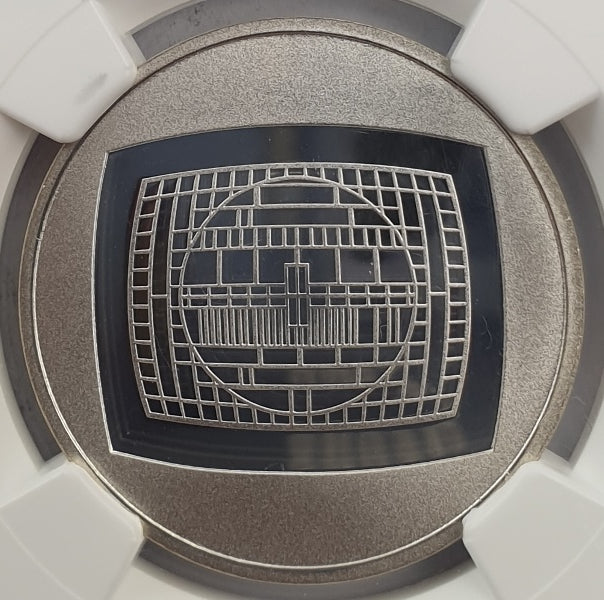Grèce - 6 Euro 2016 (PF 70 ULTRA CAMEO), 50 ans de télévision en Grèce, Silver PROOF