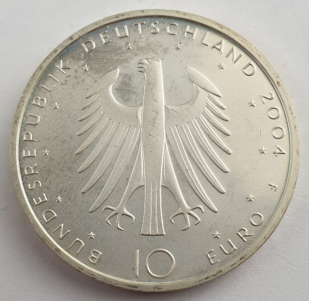 Allemagne - 10 Euro 2004, Eduard Merike, Argent