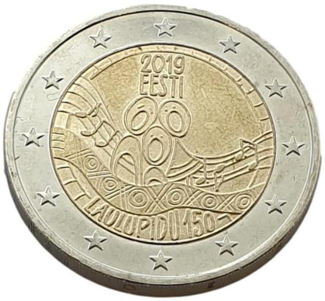 Estonie - 2 euros 2019 A, non circulée