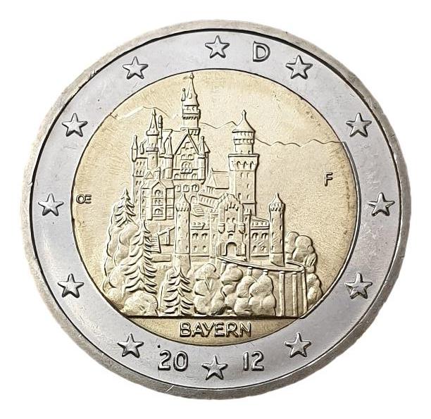 Allemagne - 2 euros 2012 F, non circulé