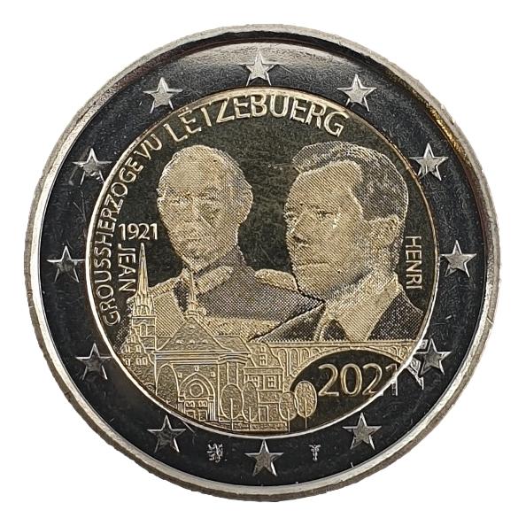 Luxembourg - 2 euros 2021 B, non circulé