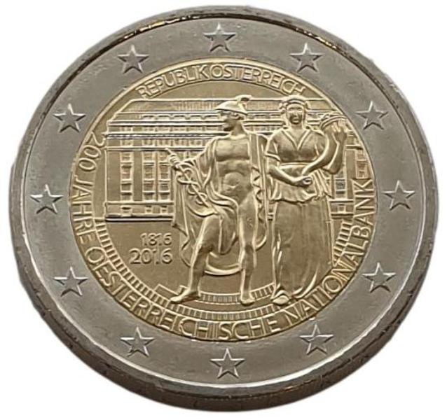Autriche - 2 euros 2016, non circulé