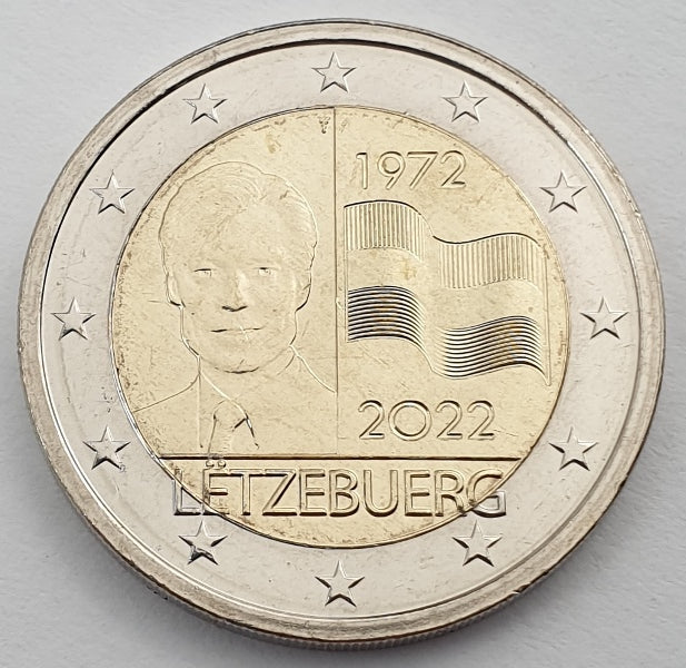 Luxembourg - 2 euros 2022 A, non circulé