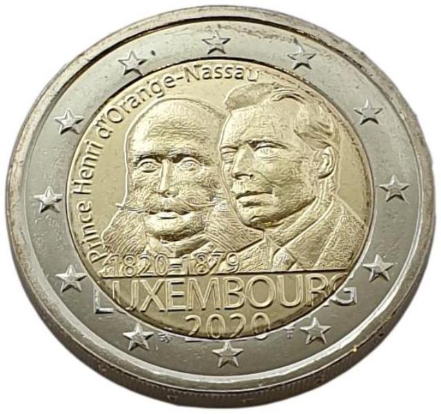 Luxembourg - 2 euros 2020 A, non circulé