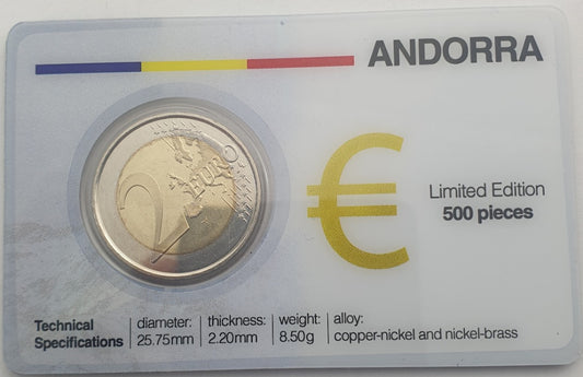 Andorre - 2 euros 2014 (carte à pièces)