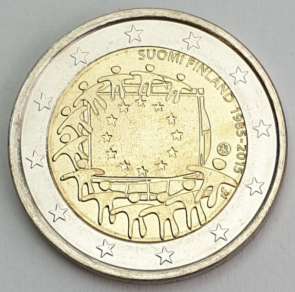 Finlande - 2 euros (drapeau 2015), non circulé