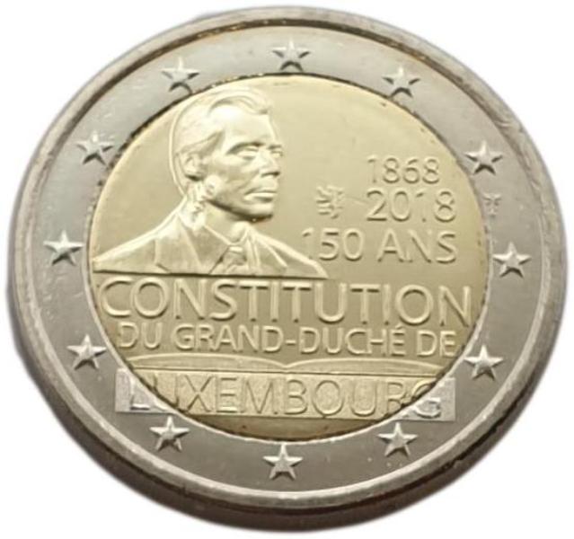 Luxembourg - 2 euros 2018 A, non circulé