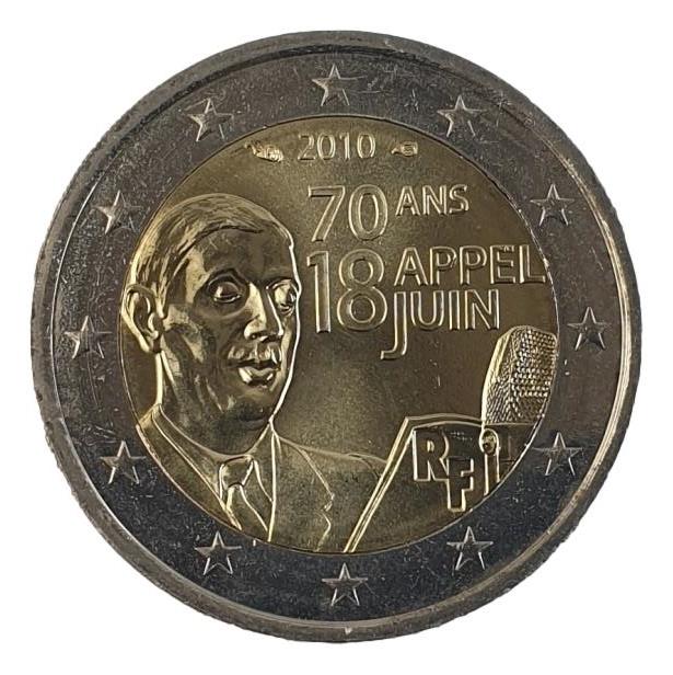 France - 2 euros 2010, non circulé