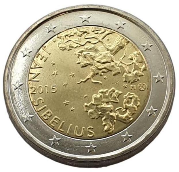 Finlande - 2 euros 2015 A, non circulé