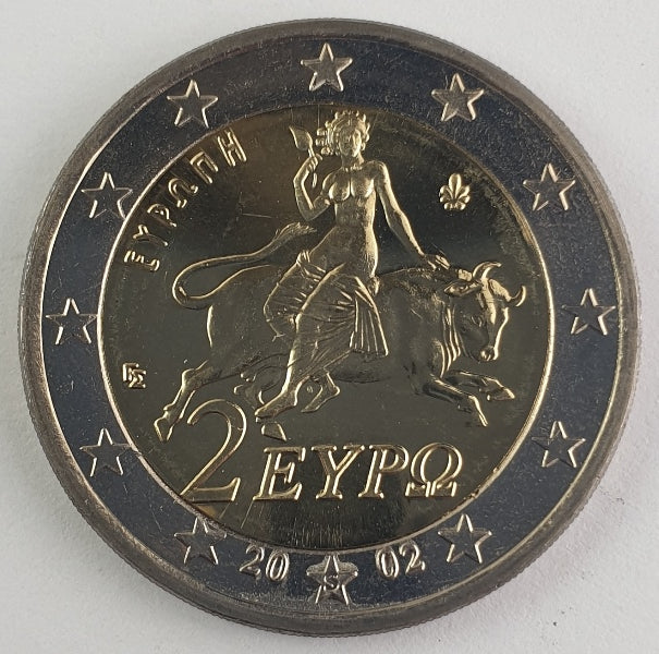 Grèce - 2 euros 2002, non circulé