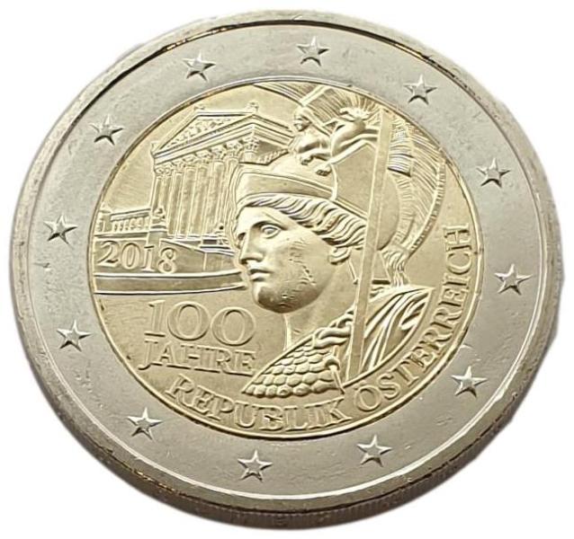 Autriche - 2 euros 2018, non circulé