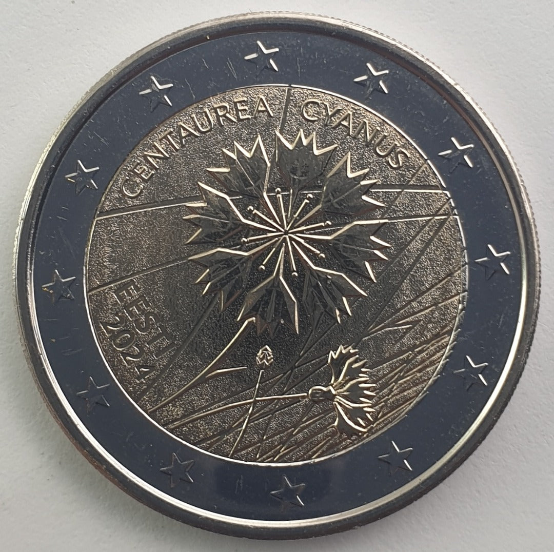 Estonie - 2 euros 2024 A, non circulée