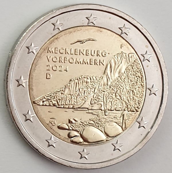 Allemagne - 2 euros 2024 A, (F), non circulé