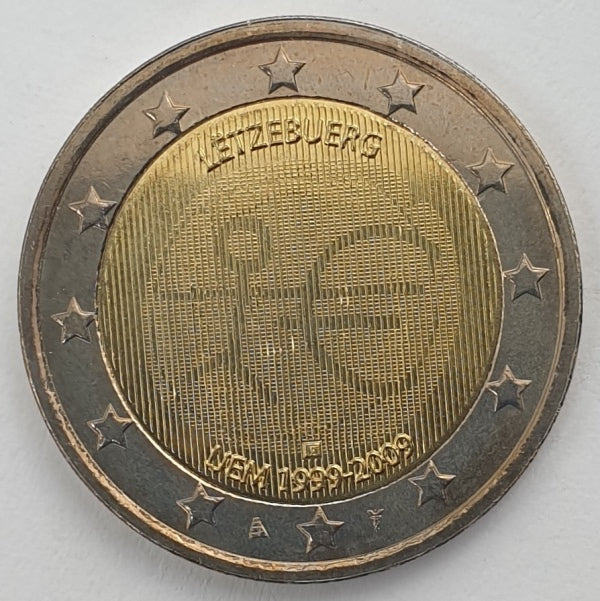 Luxembourg - 2 euros (UEM 2009), non circulé