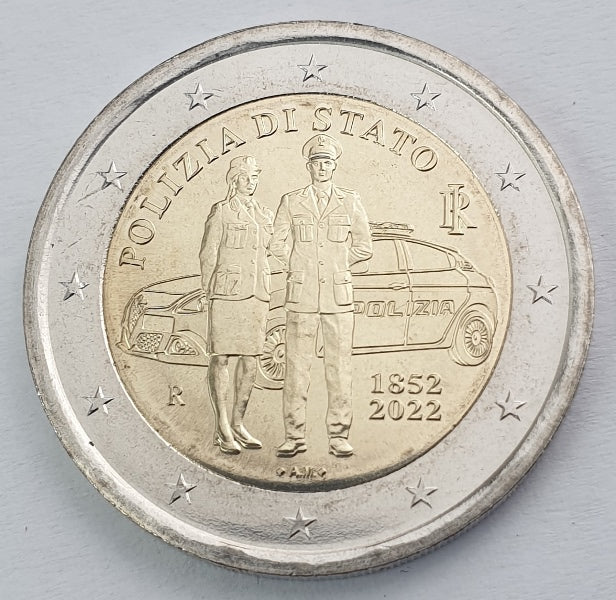 Italie - 2 euros 2022 A, non circulé