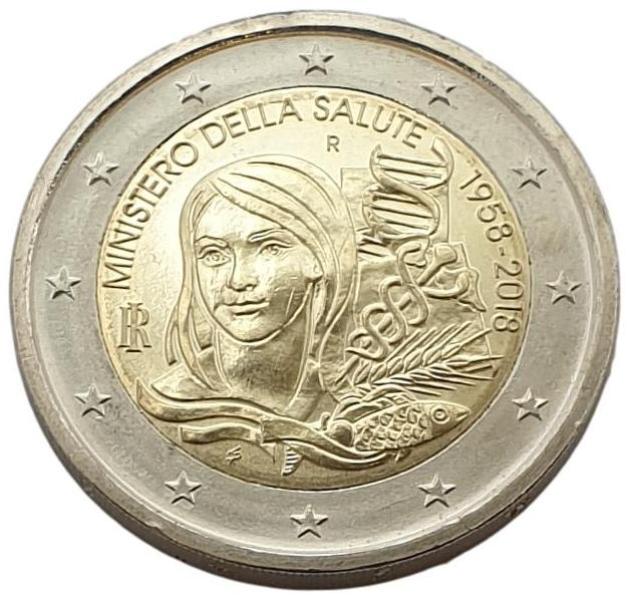 Italie - 2 euros 2018 B, non circulée