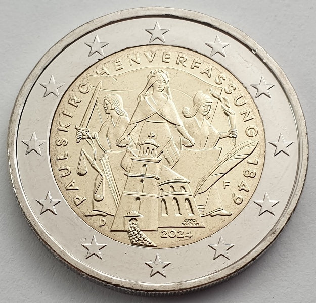Allemagne - 2 euros 2024 B, (F), non circulé