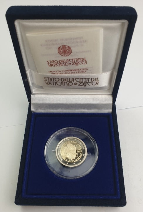 Vatican - 2 euros 2022, 25e anniversaire de la mort de Mère Teresa de Calcutta, Pièce