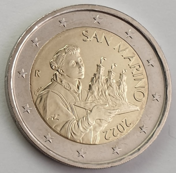 Saint-Marin - 2 euros 2022, non circulé