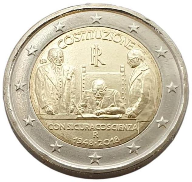 Italie - 2 euros 2018 A, non circulé