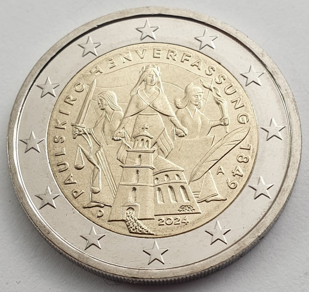 Allemagne - 2 euros 2024 B, (A), non circulé