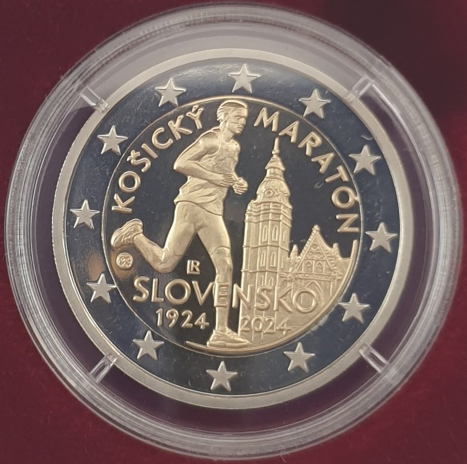Slovaquie - 2 Euro 2024, Košice Peace Marathon, BE