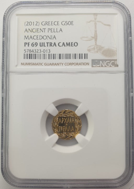 Grèce - 50 euros 2012 (PF 69 ULTRA CAMEO), Pella antique