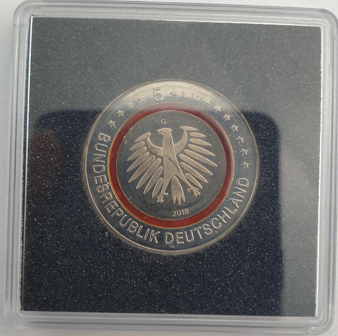 Allemagne - 5 Euro 2018 (G), Zone subtropicale