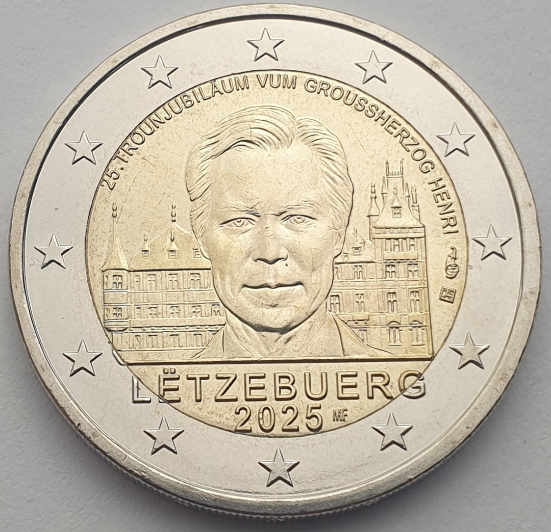 Luxembourg - 2 Euro 2025, Henri Ier