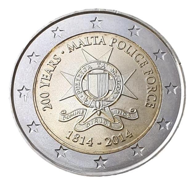 Malte - 2 euros 2014 B, non circulée