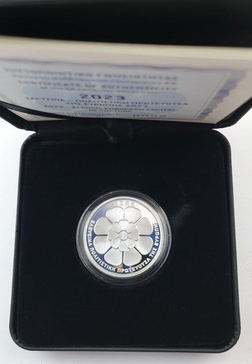 Grèce - 6 Euro 2023, Éleusis - Capitale européenne de la culture, Argent Proof