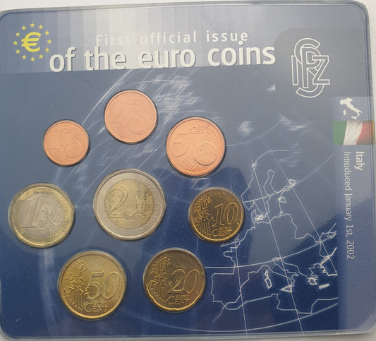 Euro Series - Italie 2002, Première édition officielle