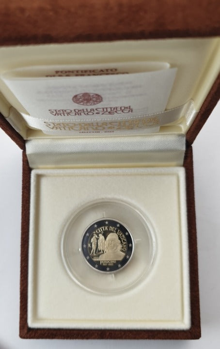 Vatican - 2 Euro 2023, Pietro Perugino, BE