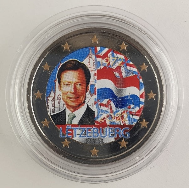 Luxembourg - 2 euros 2022, couleur, non circulée