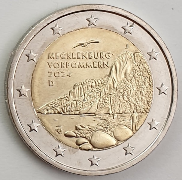 Allemagne - 2 euros 2024 A, (J), non circulé