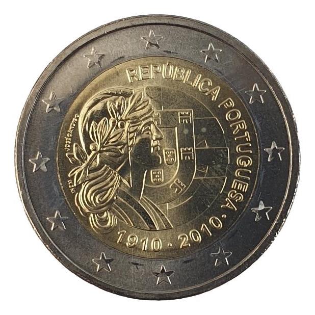 Portugal - 2 euros 2010, non circulé