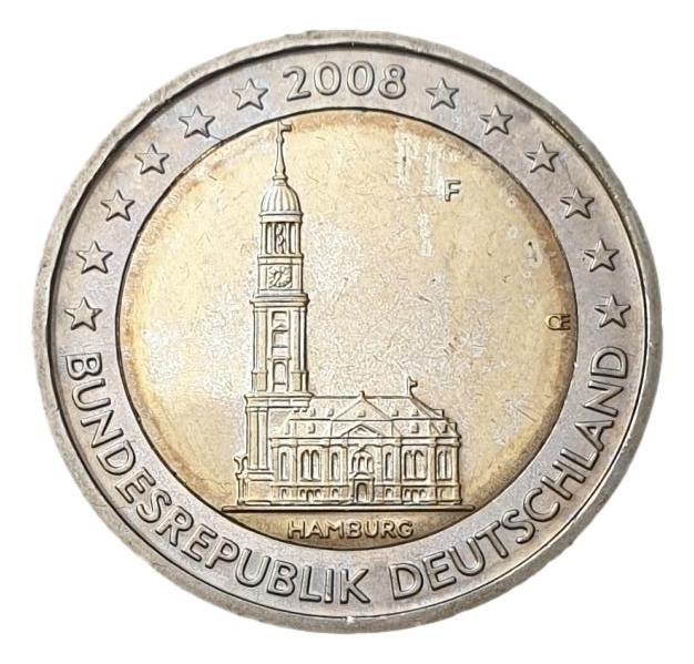 Allemagne - 2 euros 2008 F, non circulé