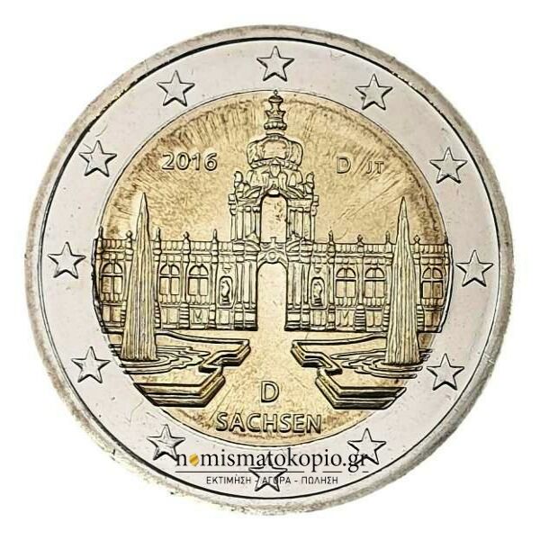 Allemagne - 2 euros 2016 D, non circulé