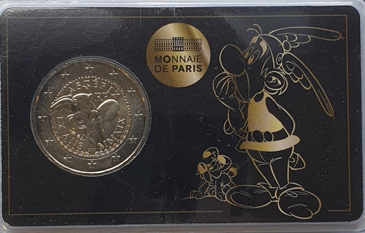 France - 2 Euro 2019, Astérix, (Carte à pièces)
